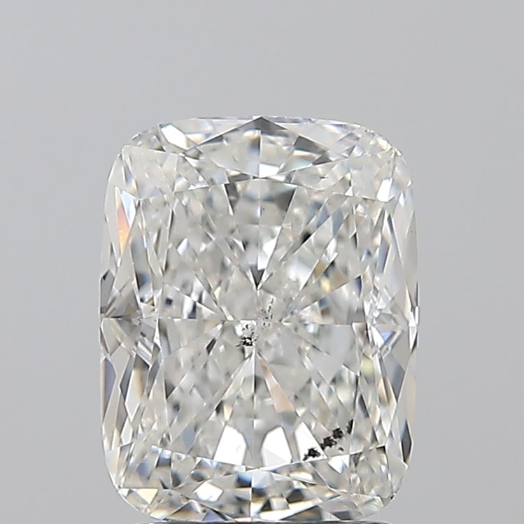 Loose Diamond - CUSHION 2.02ct G SI2: Loose Diamond - CUSHION 2.02ct G SI2 Source: Natural Mined Diamond Shape: CUSHION Carats: 2.02 Color: G Clarity: SI2 Certification: GIA Condition: Pre-Owned PLEASE NOTE: Framed, Large, or heavy items 