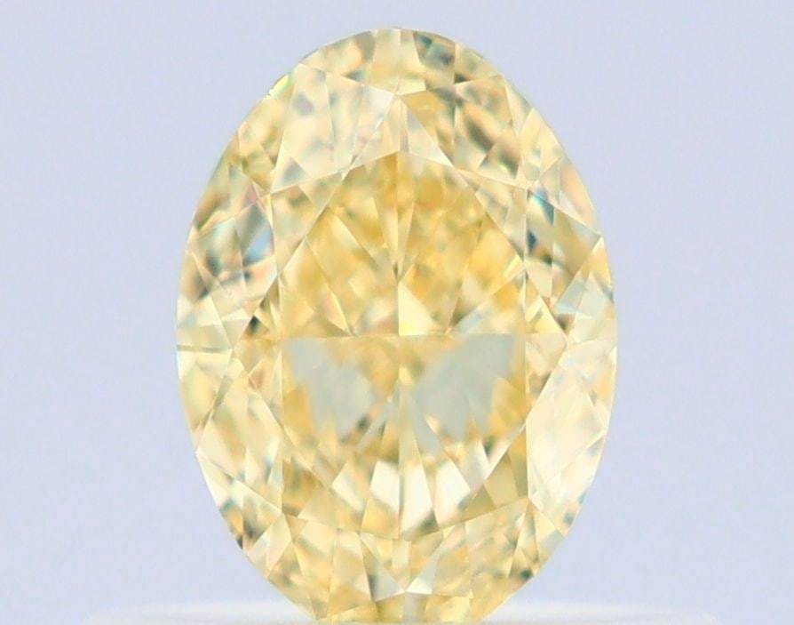 Loose Diamond - OVAL 0.5ct Fancy Yellow VVS2: Loose Diamond - OVAL 0.5ct Fancy Yellow VVS2 Source: Natural Shape: OVAL Carats: 0.5 Color: Fancy Yellow Certification: GIA Video: