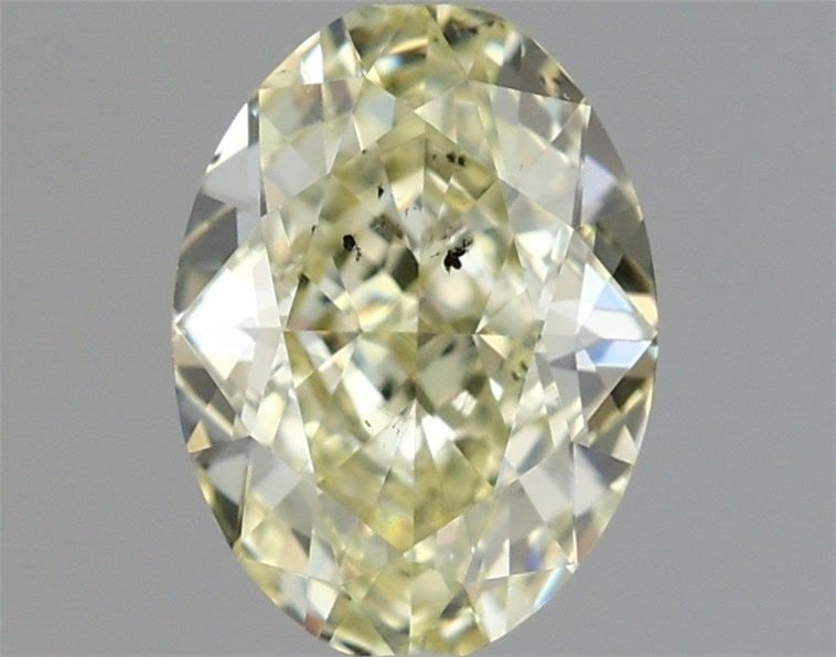 Loose Diamond - OVAL 1.02ct Fancy Light Yellow SI2: Loose Diamond - OVAL 1.02ct Fancy Light Yellow SI2 Source: Natural Shape: OVAL Carats: 1.02 Color: Fancy Light Yellow Certification: GIA Video: