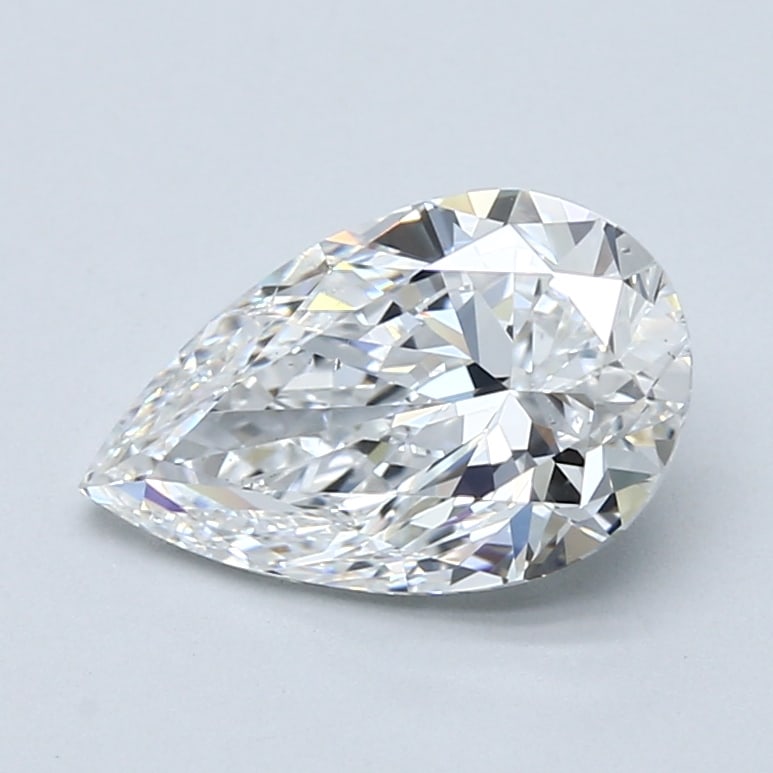 Loose Diamond - PEAR 2.01ct E SI1: Loose Diamond - PEAR 2.01ct E SI1 Source: Natural Mined Diamond Shape: PEAR Carats: 2.01 Color: E Clarity: SI1 Certification: GIA Condition: Pre-Owned PLEASE NOTE: Framed, Large, or heavy items do not