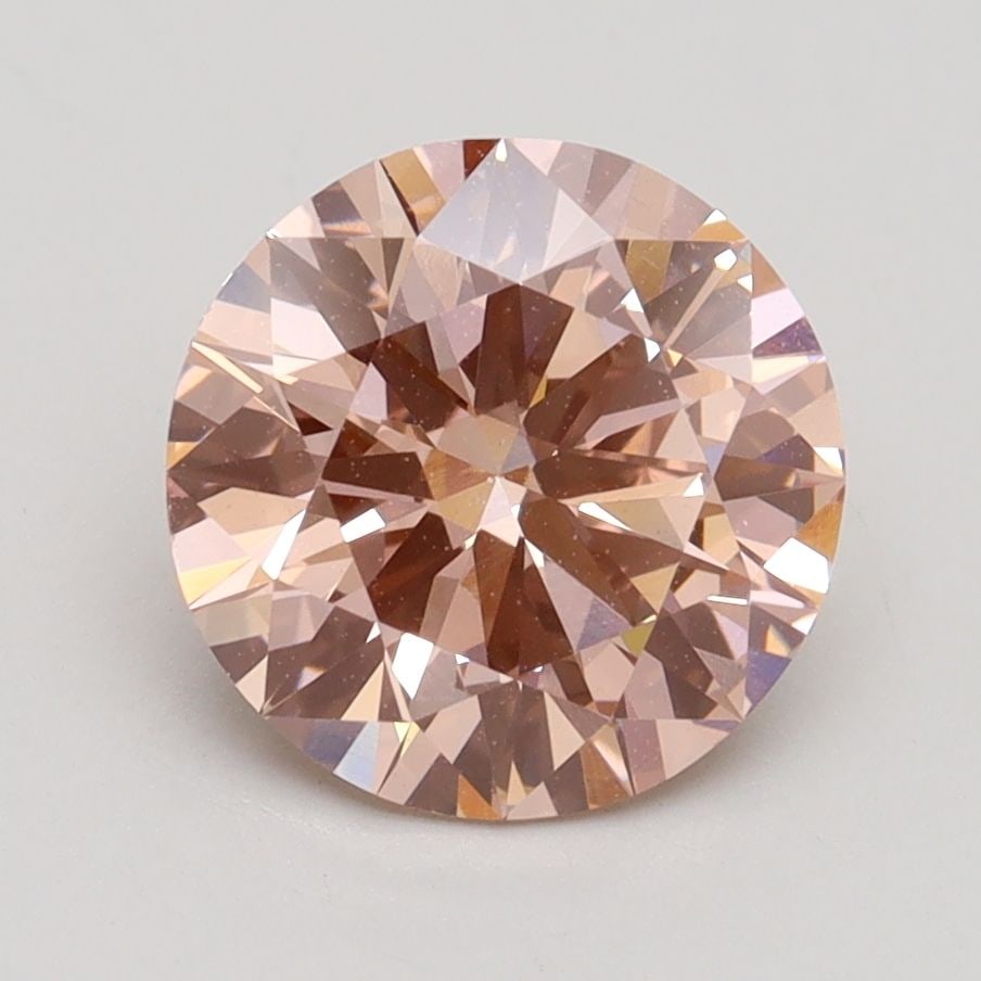Loose Diamond - ROUND 2.04ct Fancy Intense Pink VS2: Loose Diamond - ROUND 2.04ct Fancy Intense Pink VS2 Source: This is a real non-mined Diamond that has been grown in a lab Shape: ROUND Carats: 2.04 Color: Fancy Intense Pink Certification: IGI Video: