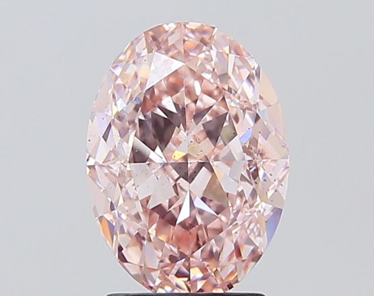 Loose Diamond - OVAL 3.02ct Fancy Intense Pink SI1: Loose Diamond - OVAL 3.02ct Fancy Intense Pink SI1 Source: This is a real non-mined Diamond that has been grown in a lab Shape: OVAL Carats: 3.02 Color: Fancy Intense Pink Certification: IGI Video: