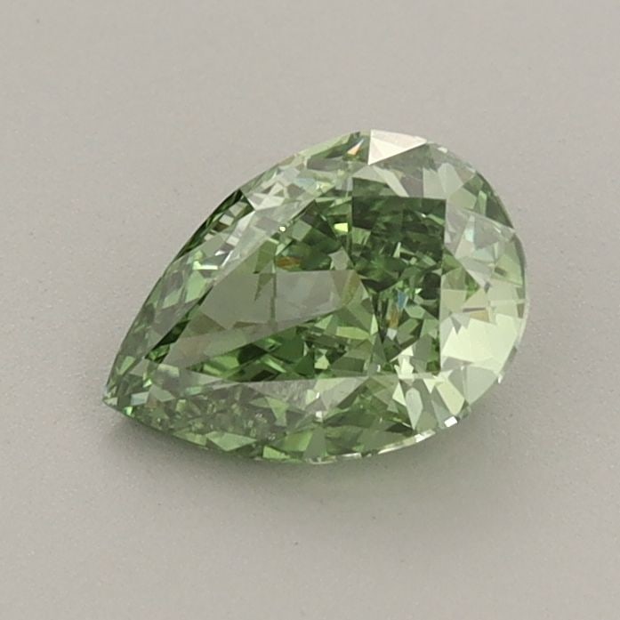 Loose Diamond - PEAR 0.73ct Fancy Vivid Green VS1: Loose Diamond - PEAR 0.73ct Fancy Vivid Green VS1 Source: This is a real non-mined Diamond that has been grown in a lab Shape: PEAR Carats: 0.73 Color: Fancy Vivid Green Certification: IGI Video: