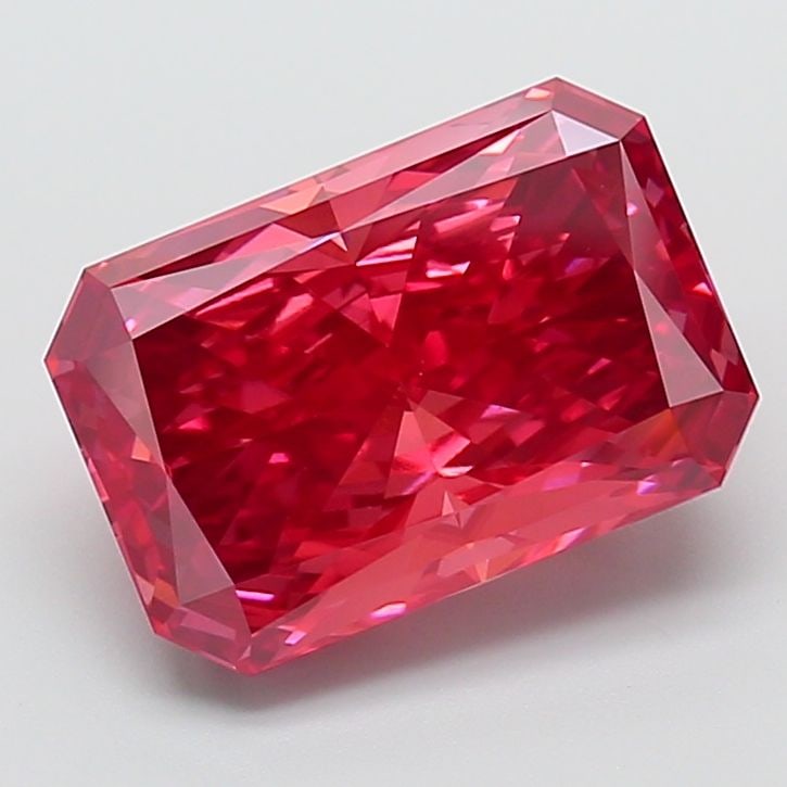 Loose Diamond - RADIANT 6.72ct Fancy Vivid Pink VVS2 (1 of 1)