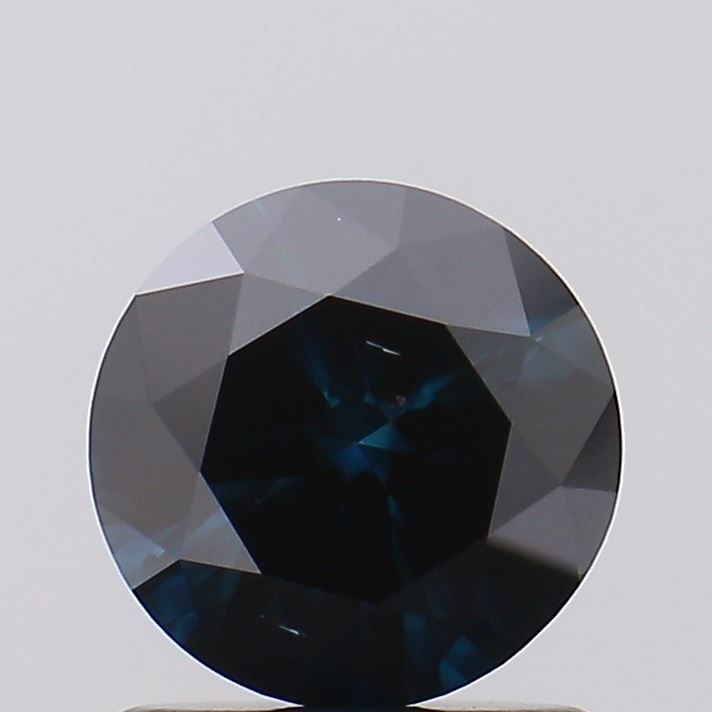 Loose Diamond - ROUND 1.03ct Fancy Dark Greenish Blue SI1: Loose Diamond - ROUND 1.03ct Fancy Dark Greenish Blue SI1 Source: This is a real non-mined Diamond that has been grown in a lab Shape: ROUND Carats: 1.03 Color: Fancy Dark Greenish Blue Certification: