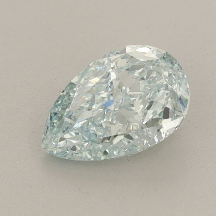 Loose Diamond - PEAR 0.79ct Fancy Intense Greenish Blue VS1: Loose Diamond - PEAR 0.79ct Fancy Intense Greenish Blue VS1 Source: This is a real non-mined Diamond that has been grown in a lab Shape: PEAR Carats: 0.79 Color: Fancy Intense Greenish Blue Certificat