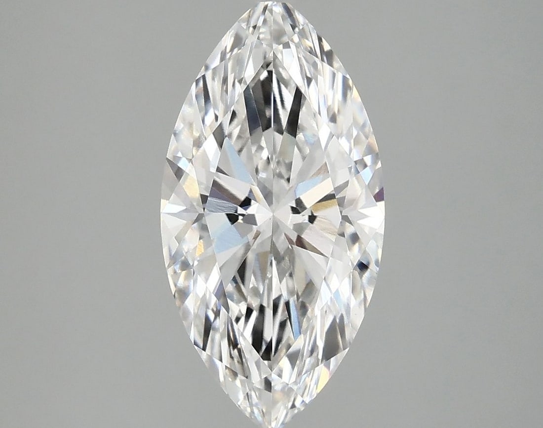 Loose Diamond - MARQUISE 2.58ct E VVS2: Loose Diamond - MARQUISE 2.58ct E VVS2 Source: This is a real non-mined Diamond that has been grown in a lab Shape: MARQUISE Carats: 2.58 Color: E Clarity: VVS2 Certification: IGI Video: Video Link