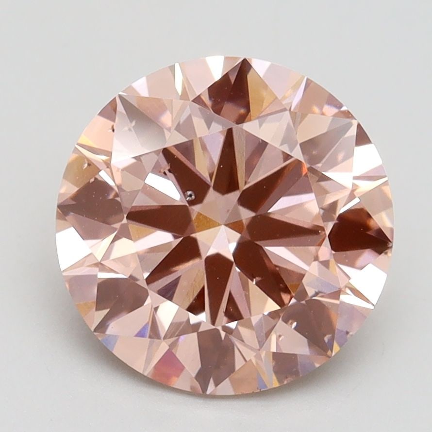 Ideal Loose Diamond - ROUND 3.01ct Fancy Intense Pink SI1: Ideal Loose Diamond - ROUND 3.01ct Fancy Intense Pink SI1 Source: This is a real non-mined Diamond that has been grown in a lab Shape: ROUND Carats: 3.01 Color: Fancy Intense Pink Certification: IGI V