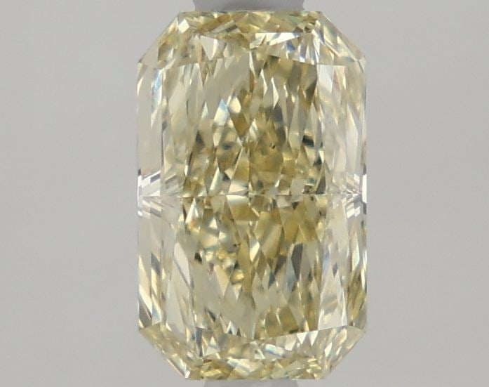Loose Diamond - RADIANT 1.35ct Fancy Yellow VS1: Loose Diamond - RADIANT 1.35ct Fancy Yellow VS1 Source: This is a real non-mined Diamond that has been grown in a lab Shape: RADIANT Carats: 1.35 Color: Fancy Yellow Certification: IGI Video:
