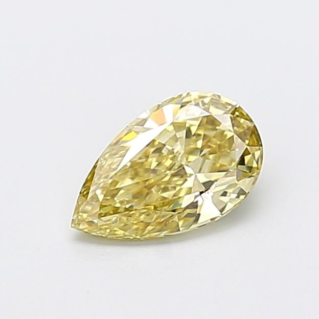 Loose Diamond - PEAR 0.93ct Fancy Yellow VS1: Loose Diamond - PEAR 0.93ct Fancy Yellow VS1 Source: This is a real non-mined Diamond that has been grown in a lab Shape: PEAR Carats: 0.93 Color: Fancy Yellow Certification: IGI Video: