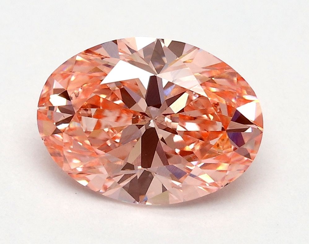 Loose Diamond - OVAL 1.53ct Fancy Vivid Pink VS1: Loose Diamond - OVAL 1.53ct Fancy Vivid Pink VS1 Source: This is a real non-mined Diamond that has been grown in a lab Shape: OVAL Carats: 1.53 Color: Fancy Vivid Pink Certification: IGI Video: