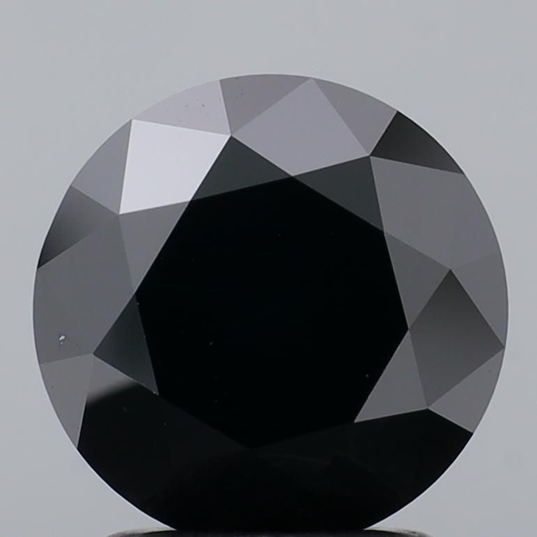 Loose Diamond - ROUND 1.89ct Fancy Black: Loose Diamond - ROUND 1.89ct Fancy Black Source: This is a real non-mined Diamond that has been grown in a lab Shape: ROUND Carats: 1.89 Color: Fancy Black Certification: IGI Video: