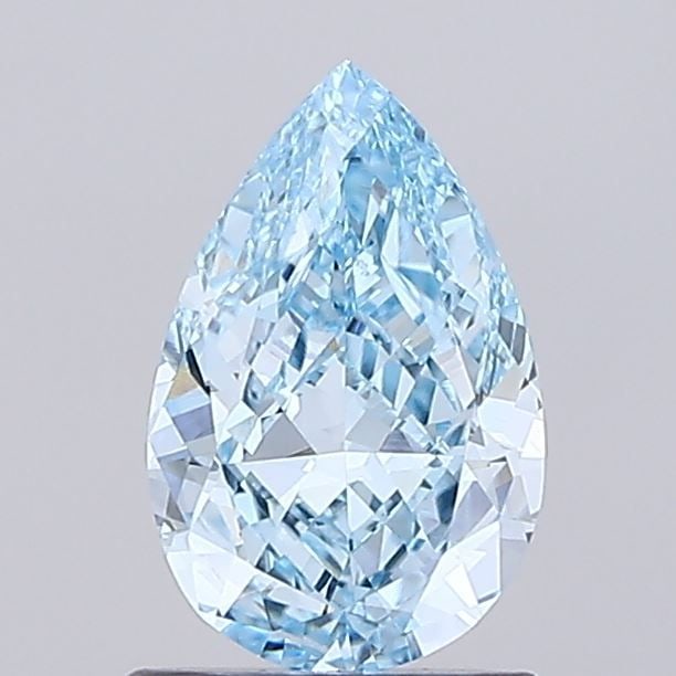 Loose Diamond - PEAR 1.22ct Fancy Vivid Blue VVS2: Loose Diamond - PEAR 1.22ct Fancy Vivid Blue VVS2 Source: This is a real non-mined Diamond that has been grown in a lab Shape: PEAR Carats: 1.22 Color: Fancy Vivid Blue Certification: IGI PLEASE NOTE: