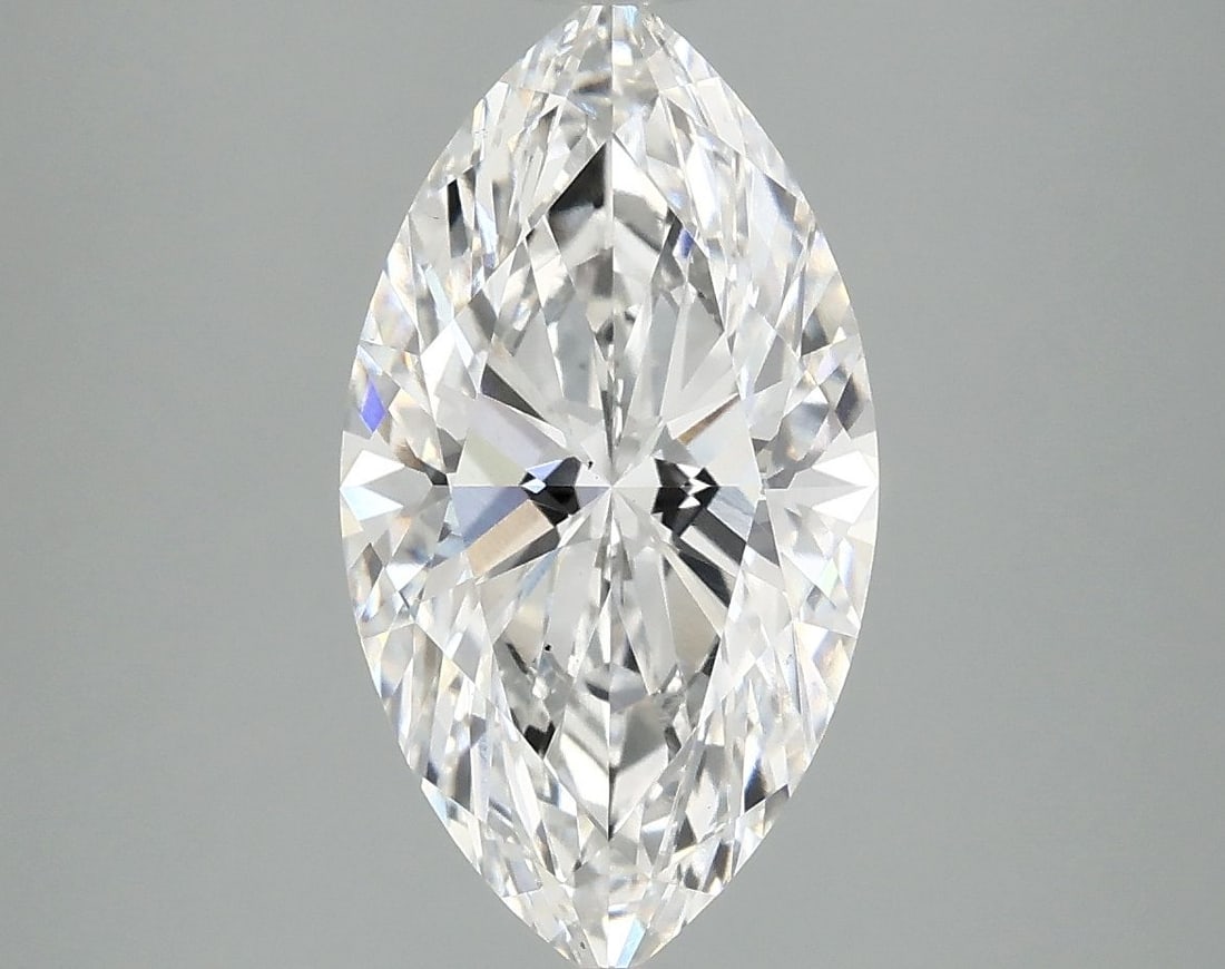 Loose Diamond - MARQUISE 3.08ct E VS2: Loose Diamond - MARQUISE 3.08ct E VS2 Source: This is a real non-mined Diamond that has been grown in a lab Shape: MARQUISE Carats: 3.08 Color: E Clarity: VS2 Certification: IGI Video: