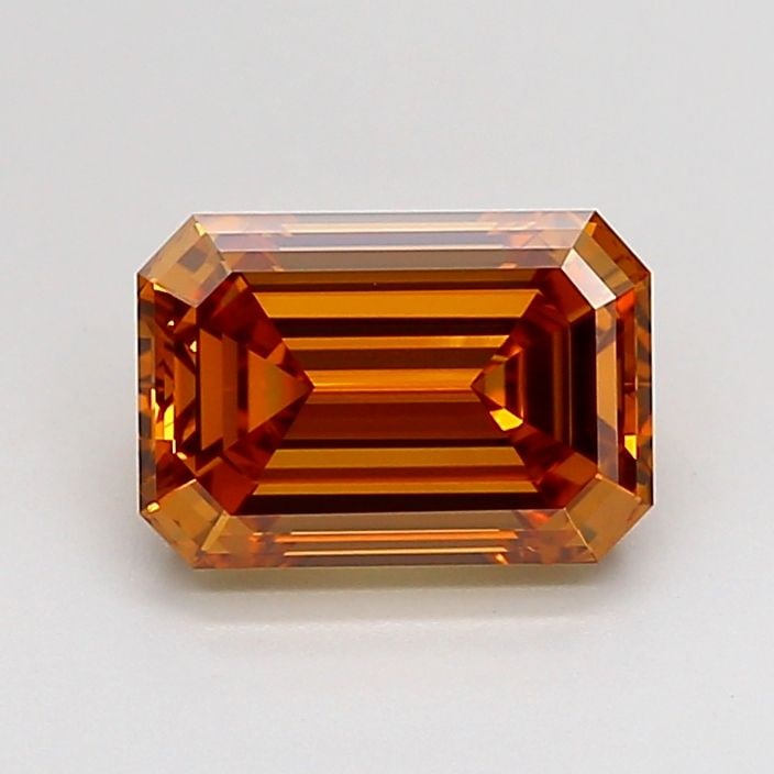 Loose Diamond - EMERALD 1.53ct Fancy Brown VS1: Loose Diamond - EMERALD 1.53ct Fancy Brown VS1 Source: This is a real non-mined Diamond that has been grown in a lab Shape: EMERALD Carats: 1.53 Color: Fancy Brown Certification: IGI PLEASE NOTE: Fram