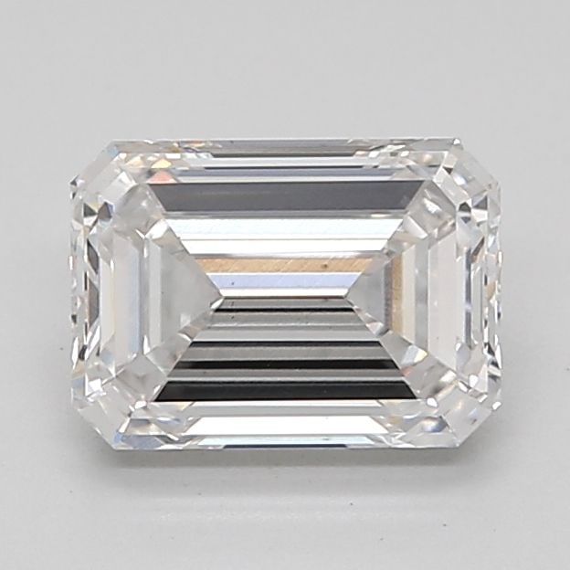 Loose Diamond - EMERALD 1.56ct F VS2: Loose Diamond - EMERALD 1.56ct F VS2 Source: This is a real non-mined Diamond that has been grown in a lab Shape: EMERALD Carats: 1.56 Color: F Clarity: VS2 Certification: NONE Video: