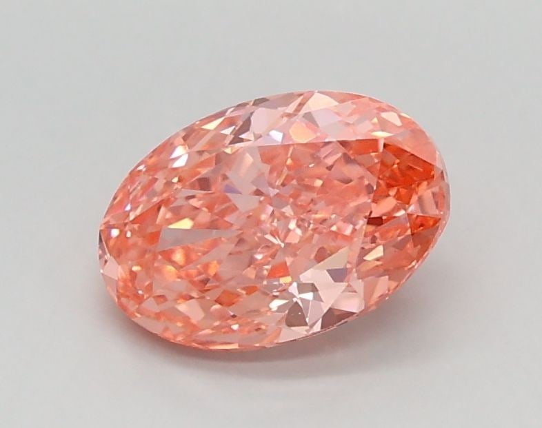 Loose Diamond - OVAL 0.89ct Fancy Vivid Pink VVS2: Loose Diamond - OVAL 0.89ct Fancy Vivid Pink VVS2 Source: This is a real non-mined Diamond that has been grown in a lab Shape: OVAL Carats: 0.89 Color: Fancy Vivid Pink Certification: IGI Video: