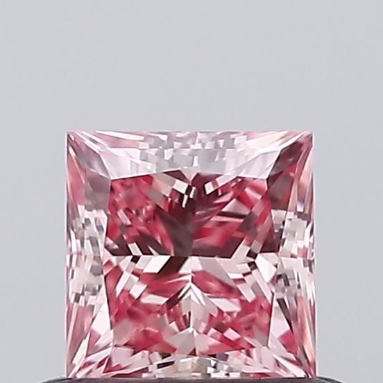 Loose Diamond - PRINCESS 0.54ct Fancy Vivid Pink VVS2: Loose Diamond - PRINCESS 0.54ct Fancy Vivid Pink VVS2 Source: This is a real non-mined Diamond that has been grown in a lab Shape: PRINCESS Carats: 0.54 Color: Fancy Vivid Pink Certification: NONE Vid