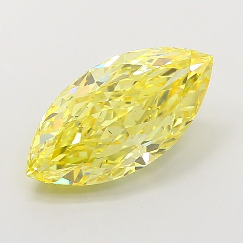 Loose Diamond - MARQUISE 3.28ct Fancy Vivid Yellow VS2: Loose Diamond - MARQUISE 3.28ct Fancy Vivid Yellow VS2 Source: This is a real non-mined Diamond that has been grown in a lab Shape: MARQUISE Carats: 3.28 Color: Fancy Vivid Yellow Certification: IGI V