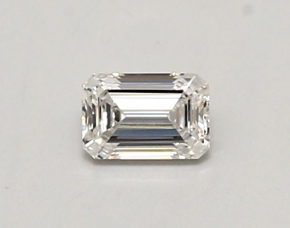 Loose Diamond - EMERALD 0.41ct E VVS1: Loose Diamond - EMERALD 0.41ct E VVS1 Source: This is a real non-mined Diamond that has been grown in a lab Shape: EMERALD Carats: 0.41 Color: E Clarity: VVS1 Certification: IGI Video: