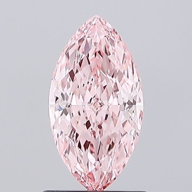Loose Diamond - MARQUISE 1.11ct Fancy Vivid Pink VS1: Loose Diamond - MARQUISE 1.11ct Fancy Vivid Pink VS1 Source: This is a real non-mined Diamond that has been grown in a lab Shape: MARQUISE Carats: 1.11 Color: Fancy Vivid Pink Certification: IGI Video