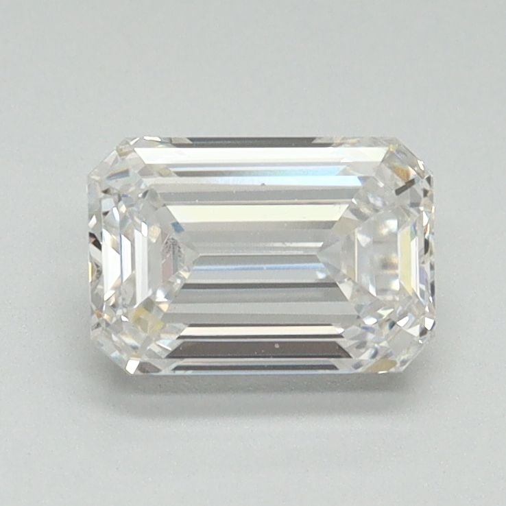 Loose Diamond - EMERALD 1.04ct E VS2: Loose Diamond - EMERALD 1.04ct E VS2 Source: This is a real non-mined Diamond that has been grown in a lab Shape: EMERALD Carats: 1.04 Color: E Clarity: VS2 Certification: NONE Video:
