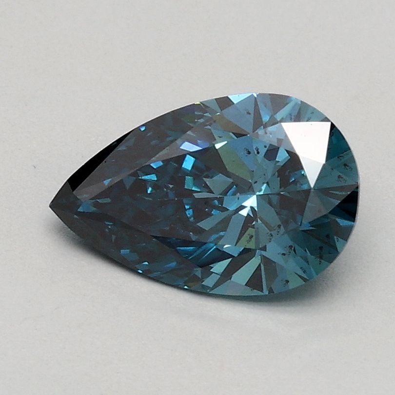 Loose Diamond - PEAR 0.7ct Fancy Vivid Blue SI2: Loose Diamond - PEAR 0.7ct Fancy Vivid Blue SI2 Source: This is a real non-mined Diamond that has been grown in a lab Shape: PEAR Carats: 0.7 Color: Fancy Vivid Blue Certification: IGI Video: