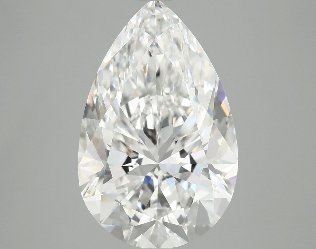 Loose Diamond - PEAR 5.1ct E VVS2: Loose Diamond - PEAR 5.1ct E VVS2 Source: This is a real non-mined Diamond that has been grown in a lab Shape: PEAR Carats: 5.1 Color: E Clarity: VVS2 Certification: IGI Video:
