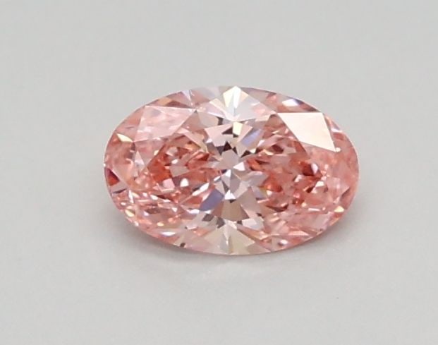 Loose Diamond - OVAL 0.26ct Fancy Vivid Pink VVS2: Loose Diamond - OVAL 0.26ct Fancy Vivid Pink VVS2 Source: This is a real non-mined Diamond that has been grown in a lab Shape: OVAL Carats: 0.26 Color: Fancy Vivid Pink Certification: IGI Video: