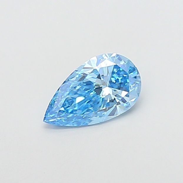 Loose Diamond - PEAR 1.0ct Fancy Vivid Blue VVS2: Loose Diamond - PEAR 1.0ct Fancy Vivid Blue VVS2 Source: This is a real non-mined Diamond that has been grown in a lab Shape: PEAR Carats: 1.0 Color: Fancy Vivid Blue Certification: IGI Video: Video