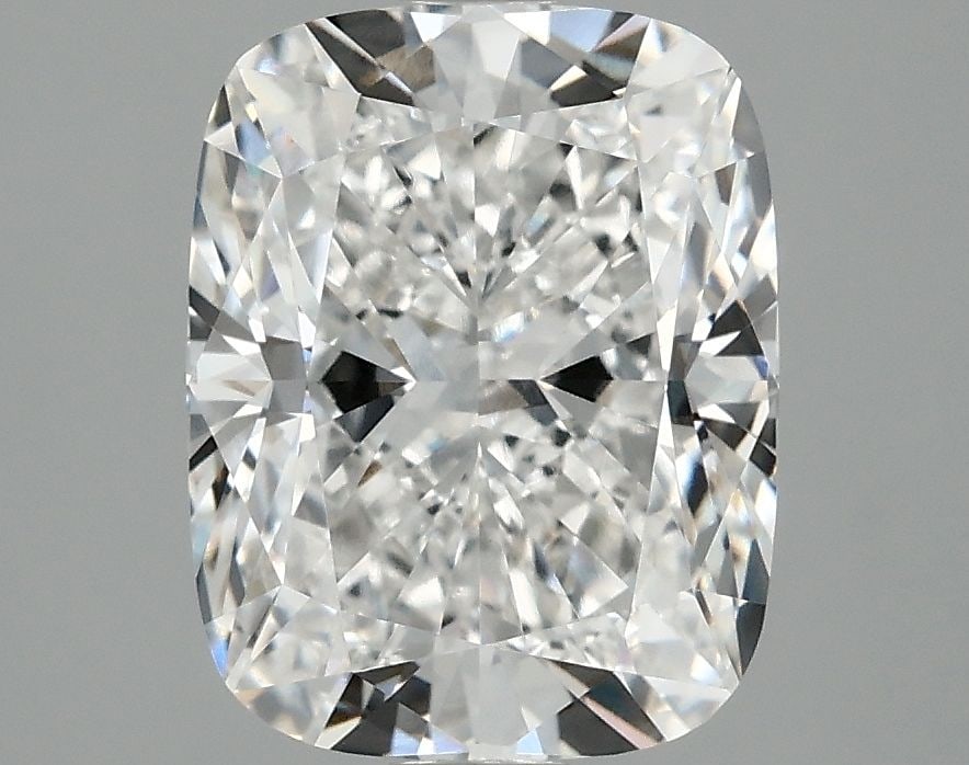 Loose Diamond - CUSHION MODIFIED 2.52ct E VVS2: Loose Diamond - CUSHION MODIFIED 2.52ct E VVS2 Source: This is a real non-mined Diamond that has been grown in a lab Shape: CUSHION MODIFIED Carats: 2.52 Color: E Clarity: VVS2 Certification: IGI Vide