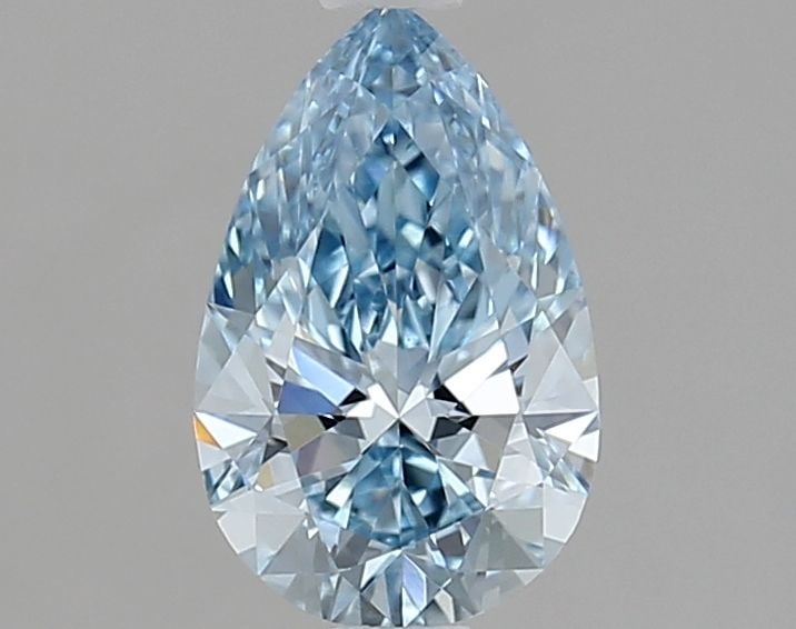 Loose Diamond - PEAR 1.05ct Fancy Vivid Blue VVS2: Loose Diamond - PEAR 1.05ct Fancy Vivid Blue VVS2 Source: This is a real non-mined Diamond that has been grown in a lab Shape: PEAR Carats: 1.05 Color: Fancy Vivid Blue Certification: IGI Video:
