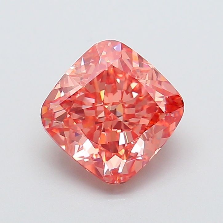 Loose Diamond - CUSHION MODIFIED 2.39ct Fancy Vivid Brownish Pink VVS2: Loose Diamond - CUSHION MODIFIED 2.39ct Fancy Vivid Brownish Pink VVS2 Source: This is a real non-mined Diamond that has been grown in a lab Shape: CUSHION MODIFIED Carats: 2.39 Color: Fancy Vivid Bro