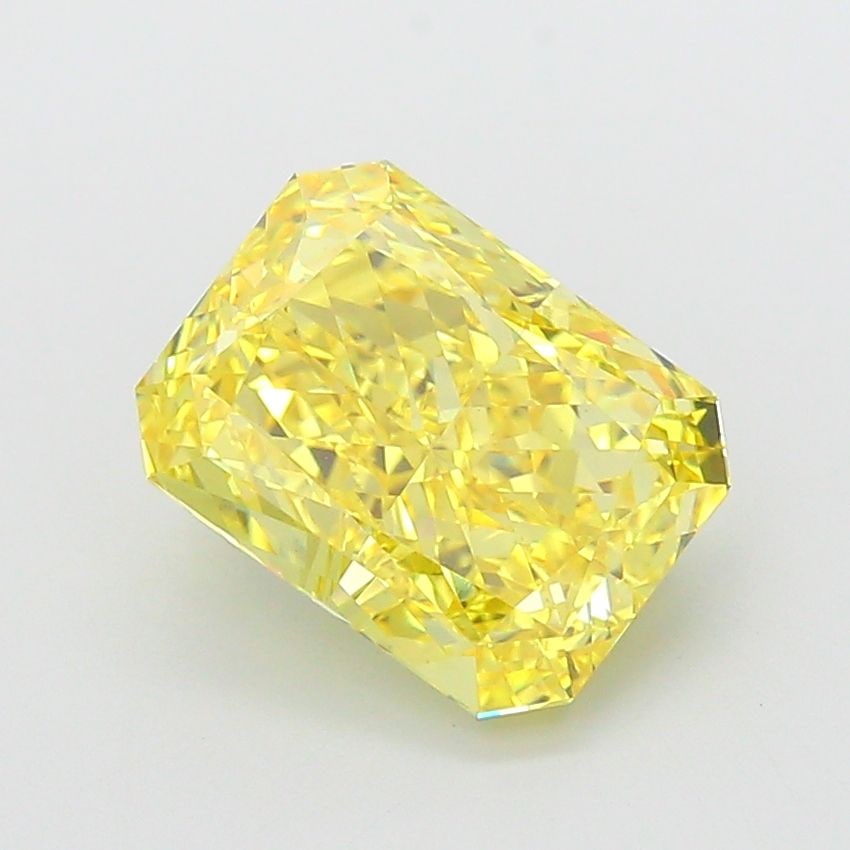 Loose Diamond - RADIANT 6.03ct Fancy Vivid Yellow VS1: Loose Diamond - RADIANT 6.03ct Fancy Vivid Yellow VS1 Source: This is a real non-mined Diamond that has been grown in a lab Shape: RADIANT Carats: 6.03 Color: Fancy Vivid Yellow Certification: IGI Vid