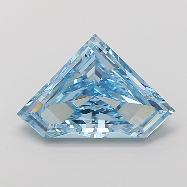 Loose Diamond - PENTAGONAL 2.51ct Fancy Vivid Blue VS1: Loose Diamond - PENTAGONAL 2.51ct Fancy Vivid Blue VS1 Source: This is a real non-mined Diamond that has been grown in a lab Shape: PENTAGONAL Carats: 2.51 Color: Fancy Vivid Blue Certification: IGI V