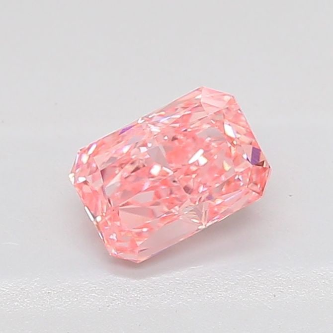 Loose Diamond - RADIANT 1.99ct Fancy Vivid Pink VS2: Loose Diamond - RADIANT 1.99ct Fancy Vivid Pink VS2 Source: This is a real non-mined Diamond that has been grown in a lab Shape: RADIANT Carats: 1.99 Color: Fancy Vivid Pink Certification: IGI Video: