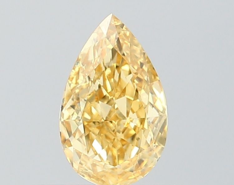 Loose Diamond - PEAR 0.32ct Fancy Intense Yellow VS1: Loose Diamond - PEAR 0.32ct Fancy Intense Yellow VS1 Source: This is a real non-mined Diamond that has been grown in a lab Shape: PEAR Carats: 0.32 Color: Fancy Intense Yellow Certification: NONE Vide