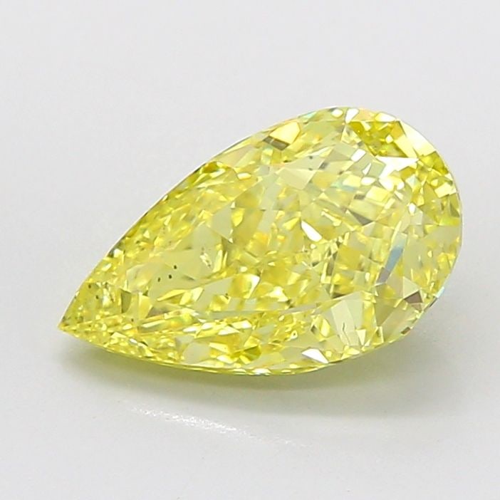 Loose Diamond - PEAR 3.01ct Fancy Intense Yellow VS2: Loose Diamond - PEAR 3.01ct Fancy Intense Yellow VS2 Source: This is a real non-mined Diamond that has been grown in a lab Shape: PEAR Carats: 3.01 Color: Fancy Intense Yellow Certification: IGI Video