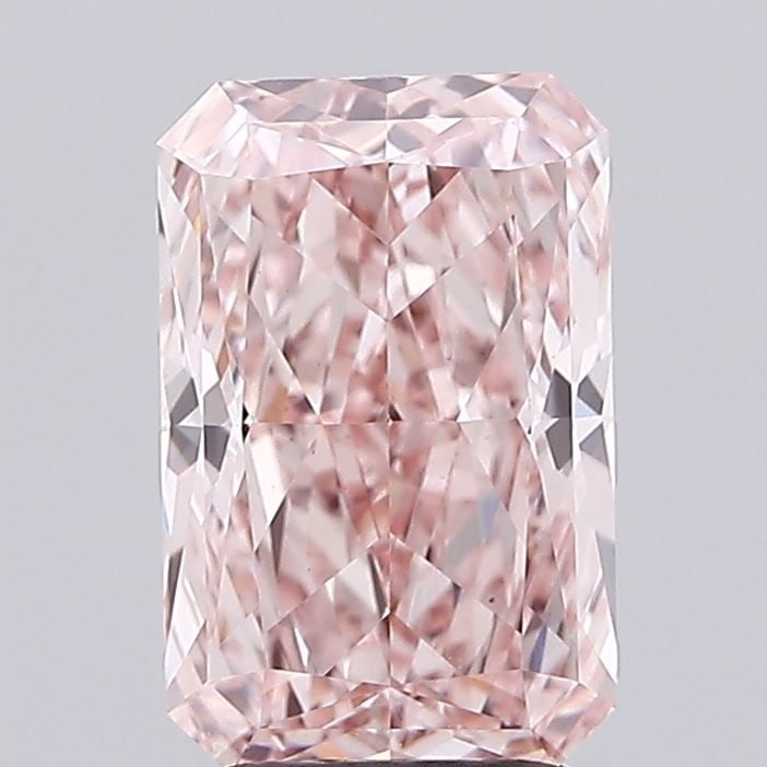 Loose Diamond - RADIANT 2.62ct Fancy Intense Pink VS1: Loose Diamond - RADIANT 2.62ct Fancy Intense Pink VS1 Source: This is a real non-mined Diamond that has been grown in a lab Shape: RADIANT Carats: 2.62 Color: Fancy Intense Pink Certification: IGI Vid