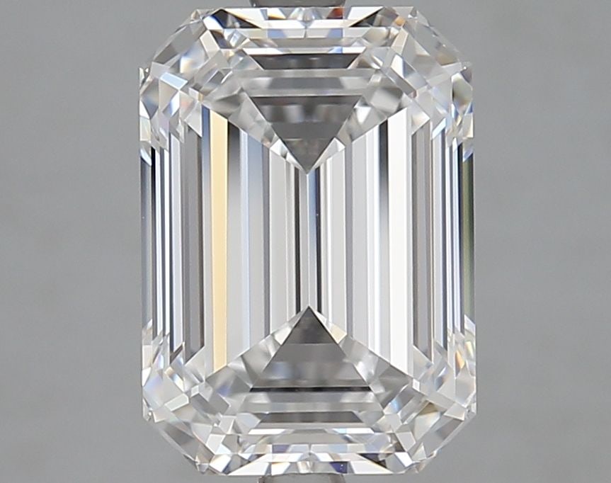 Loose Diamond - EMERALD 4.16ct D IF: Loose Diamond - EMERALD 4.16ct D IF Source: This is a real non-mined Diamond that has been grown in a lab Shape: EMERALD Carats: 4.16 Color: D Clarity: IF Certification: GCAL Video: