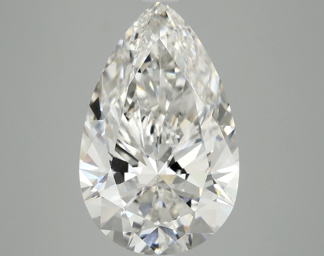Loose Diamond - PEAR 5.07ct G VVS2: Loose Diamond - PEAR 5.07ct G VVS2 Source: This is a real non-mined Diamond that has been grown in a lab Shape: PEAR Carats: 5.07 Color: G Clarity: VVS2 Certification: IGI Video: