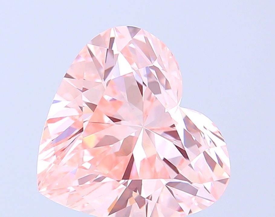 Loose Diamond - HEART 5.06ct Fancy Intense Pink VVS2: Loose Diamond - HEART 5.06ct Fancy Intense Pink VVS2 Source: This is a real non-mined Diamond that has been grown in a lab Shape: HEART Carats: 5.06 Color: Fancy Intense Pink Certification: IGI