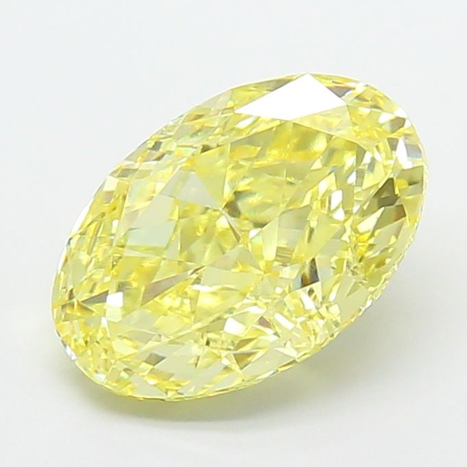 Loose Diamond - OVAL 3.1ct Fancy Intense Yellow VVS2: Loose Diamond - OVAL 3.1ct Fancy Intense Yellow VVS2 Source: This is a real non-mined Diamond that has been grown in a lab Shape: OVAL Carats: 3.1 Color: Fancy Intense Yellow Certification: IGI