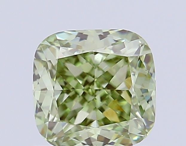 Loose Diamond - CUSHION MODIFIED 1.02ct Fancy Vivid Green VS1: Loose Diamond - CUSHION MODIFIED 1.02ct Fancy Vivid Green VS1 Source: This is a real non-mined Diamond that has been grown in a lab Shape: CUSHION MODIFIED Carats: 1.02 Color: Fancy Vivid Green