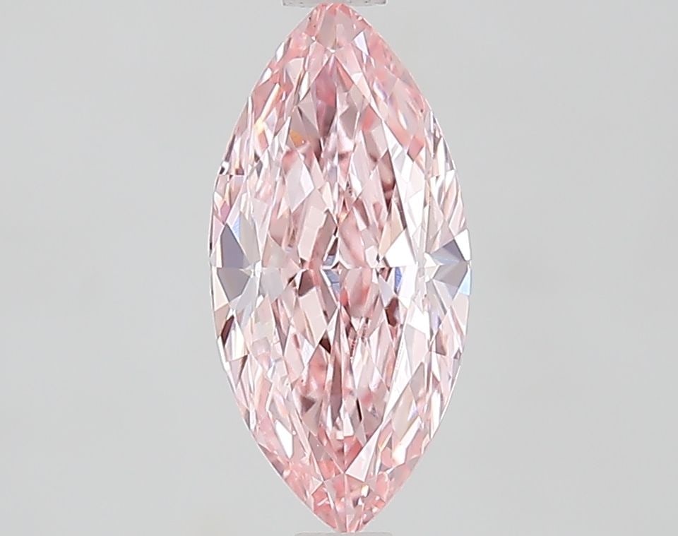Loose Diamond - MARQUISE 1.46ct Fancy Vivid Pink VVS2: Loose Diamond - MARQUISE 1.46ct Fancy Vivid Pink VVS2 Source: This is a real non-mined Diamond that has been grown in a lab Shape: MARQUISE Carats: 1.46 Color: Fancy Vivid Pink Certification: IGI Vide