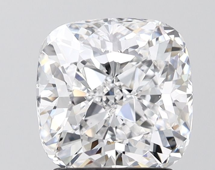 Loose Diamond - CUSHION MODIFIED 2.5ct D VVS2: Loose Diamond - CUSHION MODIFIED 2.5ct D VVS2 Source: This is a real non-mined Diamond that has been grown in a lab Shape: CUSHION MODIFIED Carats: 2.5 Color: D Clarity: VVS2 Certification: IGI