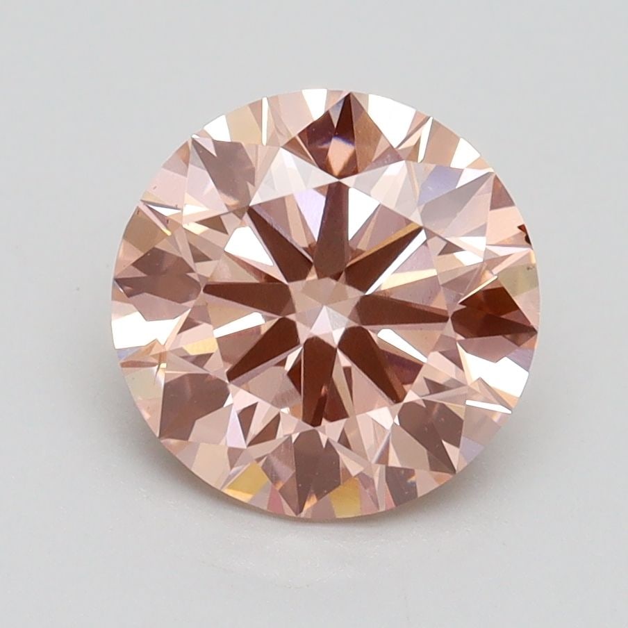 Ideal Loose Diamond - ROUND 2.1ct Fancy Intense Pink VS2: Ideal Loose Diamond - ROUND 2.1ct Fancy Intense Pink VS2 Source: This is a real non-mined Diamond that has been grown in a lab Shape: ROUND Carats: 2.1 Color: Fancy Intense Pink Certification: IGI Vid