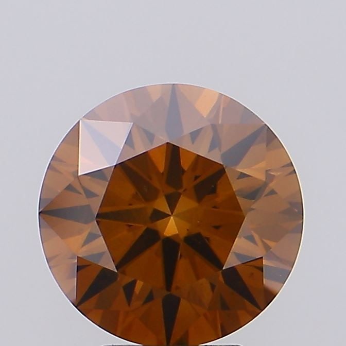 Ideal Loose Diamond - ROUND 2.61ct Fancy Brown VS2: Ideal Loose Diamond - ROUND 2.61ct Fancy Brown VS2 Source: This is a real non-mined Diamond that has been grown in a lab Shape: ROUND Carats: 2.61 Color: Fancy Brown Certification: IGI PLEASE NOTE: Fr