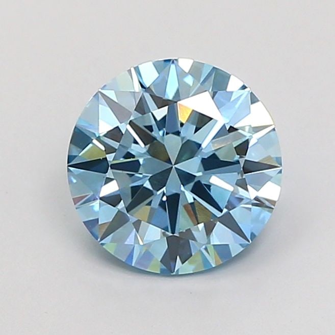 Loose Diamond - ROUND 2.07ct Fancy Vivid Blue VVS2: Loose Diamond - ROUND 2.07ct Fancy Vivid Blue VVS2 Source: This is a real non-mined Diamond that has been grown in a lab Shape: ROUND Carats: 2.07 Color: Fancy Vivid Blue Certification: IGI Video: