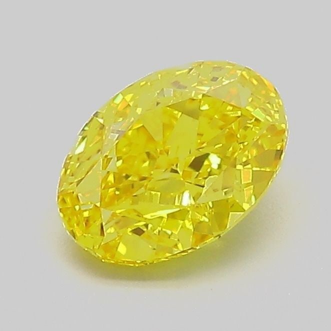 Loose Diamond - OVAL 1.0ct Fancy Vivid Yellow VVS2: Loose Diamond - OVAL 1.0ct Fancy Vivid Yellow VVS2 Source: This is a real non-mined Diamond that has been grown in a lab Shape: OVAL Carats: 1.0 Color: Fancy Vivid Yellow Certification: IGI Video: